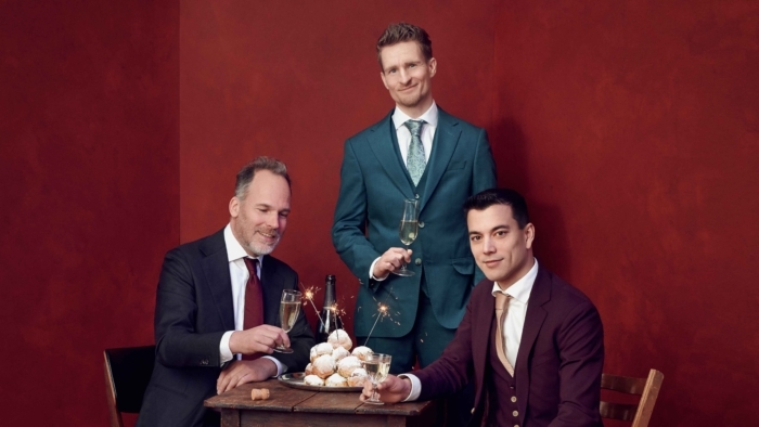 Andries Tunru en Stefan Hendrikx