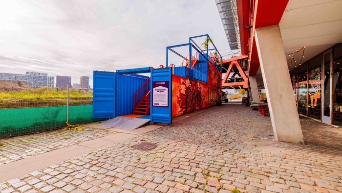 In december we give Containertrap